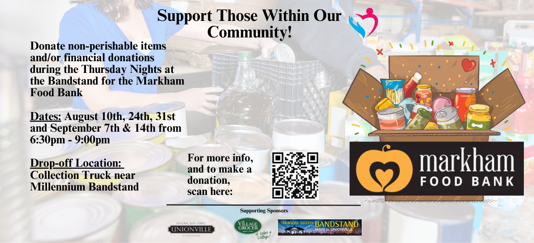 Unionville Presents Thursday Nights at the Bandstand Unionville Presents Thursday Nights at the Bandstand
